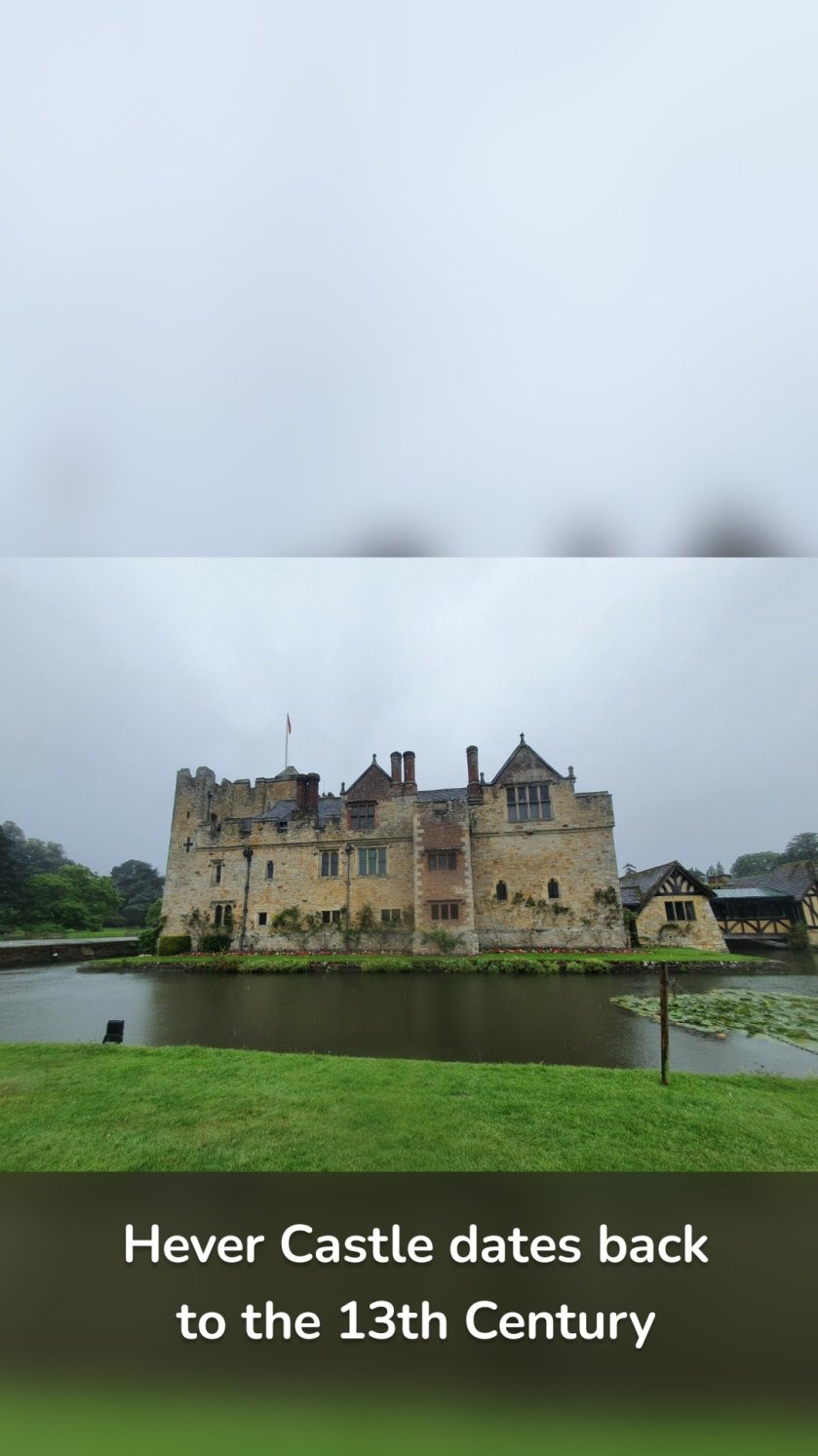 Hever Castle dates back to the 13th Century