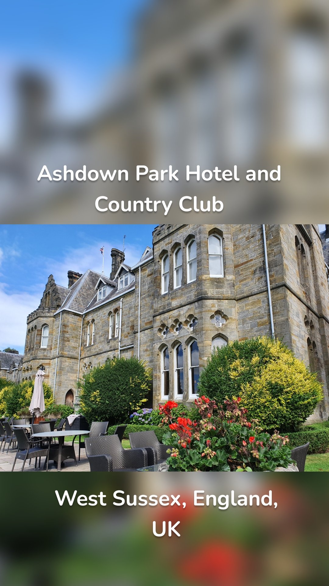 West Sussex, England, UK Ashdown Park Hotel and Country Club